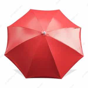 ร่มสนาม สีแดง