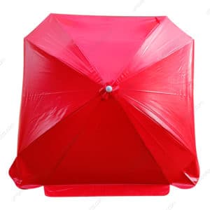 ร่มสนาม สีแดง